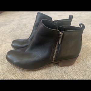 Lucky brand Basel boots -only worn once! Size 10